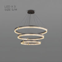ALMER Ring Chandelier