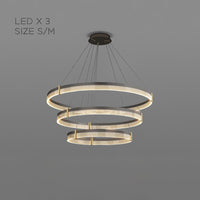 ALMER Ring Chandelier
