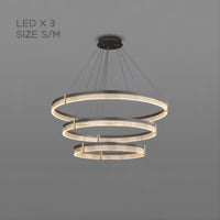 ALMER Ring Chandelier