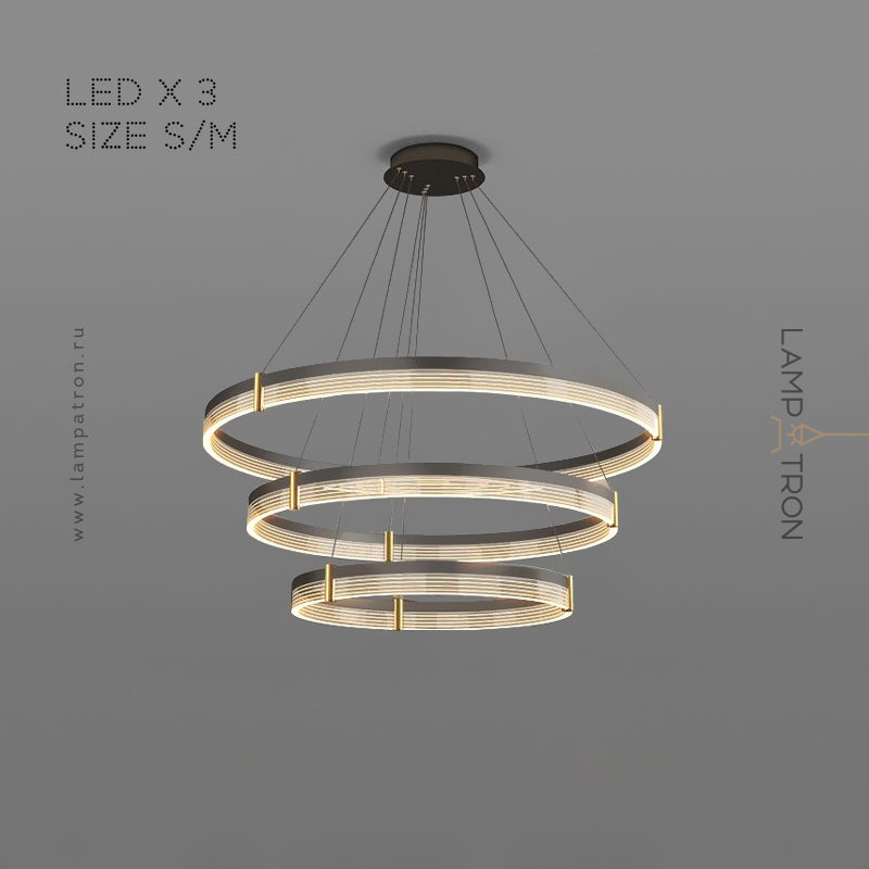 ALMER Ring Chandelier