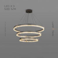 ALMER Ring Chandelier