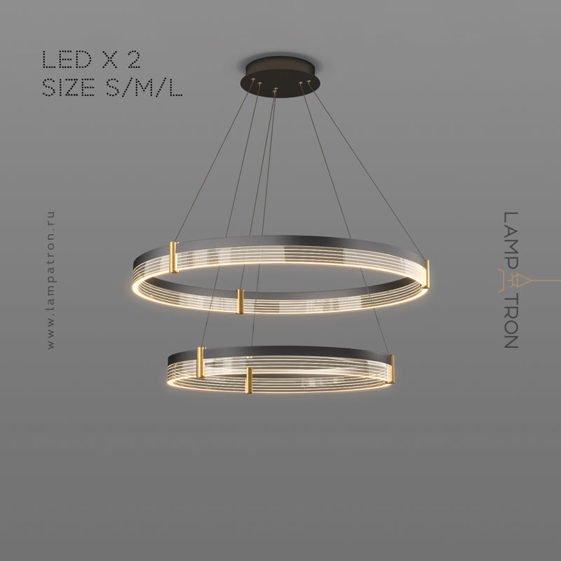 ALMER Ring Chandelier
