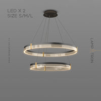 ALMER Ring Chandelier