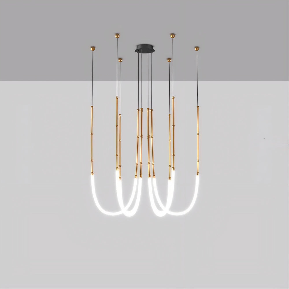ALRIK Chandelier by Lampadom - top view