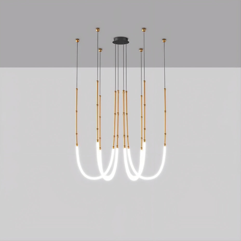 ALRIK Chandelier by Lampadom - scale reference