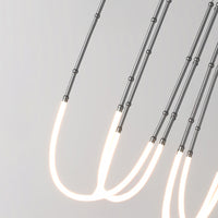 ALRIK Chandelier by Lampadom - side view