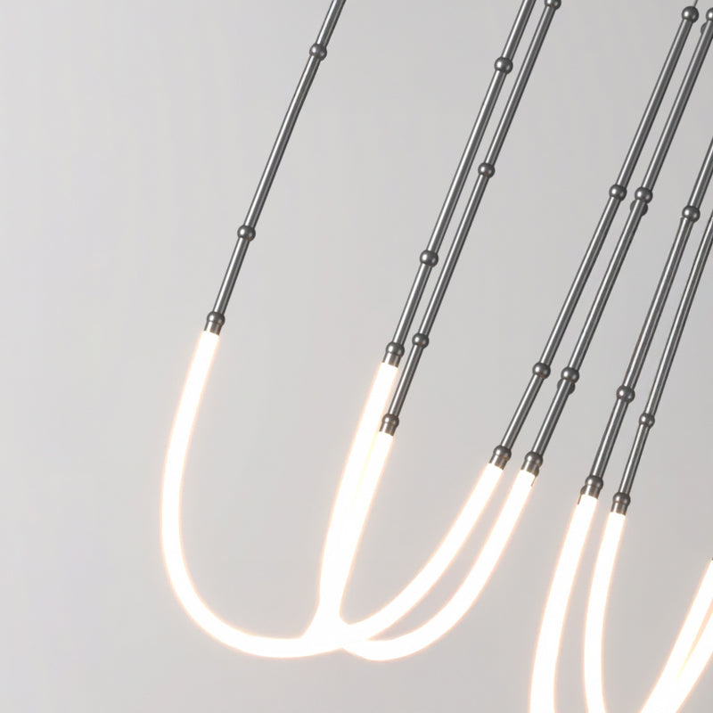 ALRIK Chandelier by Lampadom - angle view