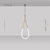 ALRIK ONE Pendant by Lampadom - side view