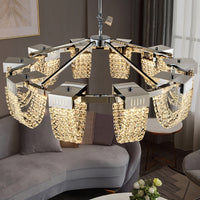 ALVARIN Chandelier by Lampadom - side view