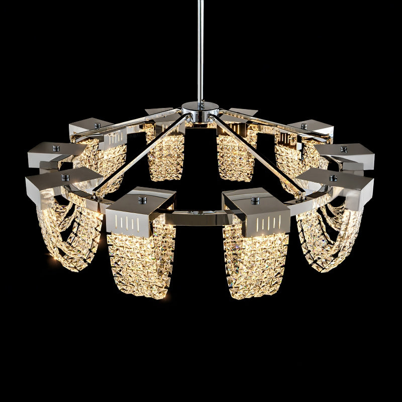 ALVARIN Chandelier by Lampadom - top view