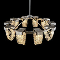 ALVARIN Chandelier by Lampadom - top view