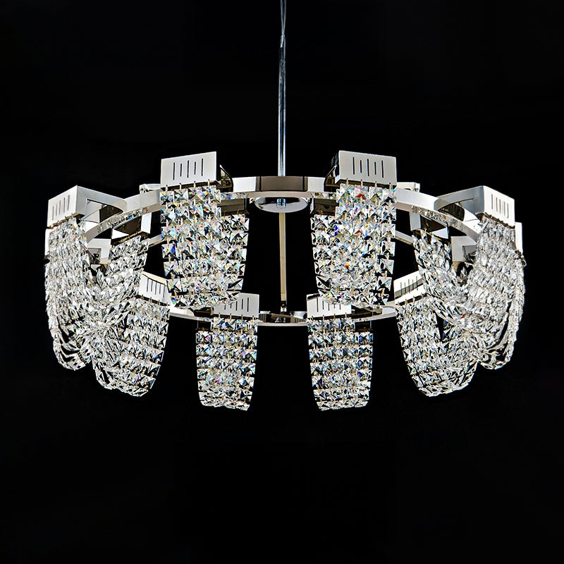 ALVARIN Chandelier by Lampadom - scale reference