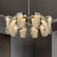 ALVARIN Chandelier by Lampadom - angle view