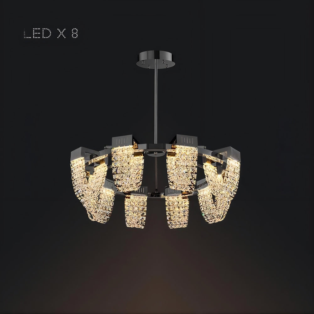 ALVARIN Chandelier by Lampadom - detail view