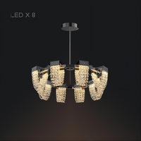 ALVARIN Chandelier by Lampadom - detail view