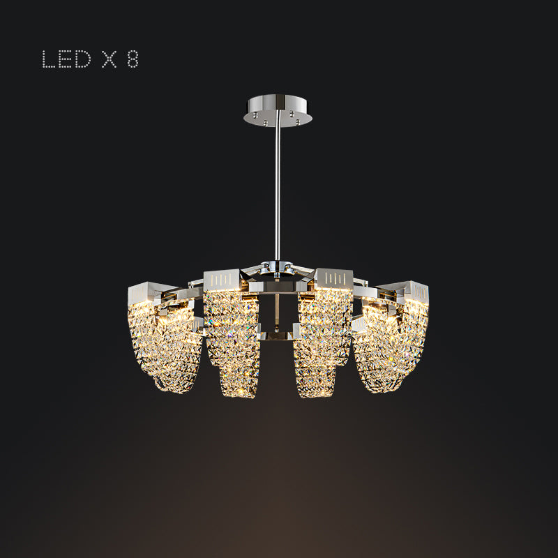 ALVARIN Chandelier by Lampadom - scale reference