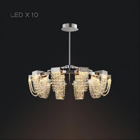 ALVARIN Chandelier by Lampadom - scale reference