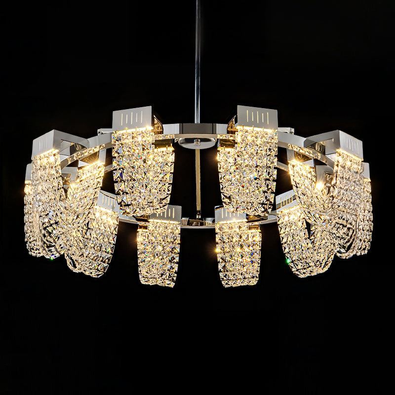 ALVARIN Chandelier by Lampadom - top view