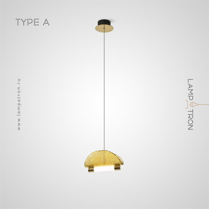 ALVARO Pendant by Lampadom - close-up