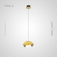 ALVARO Pendant by Lampadom - close-up
