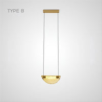 ALVARO Pendant by Lampadom - side view