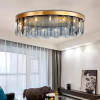 ALVIS Ceiling Chandelier by Lampadom - side view