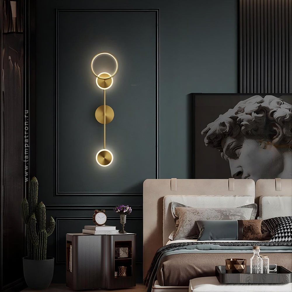 AMBER Wall Light by Lampadom - close-up