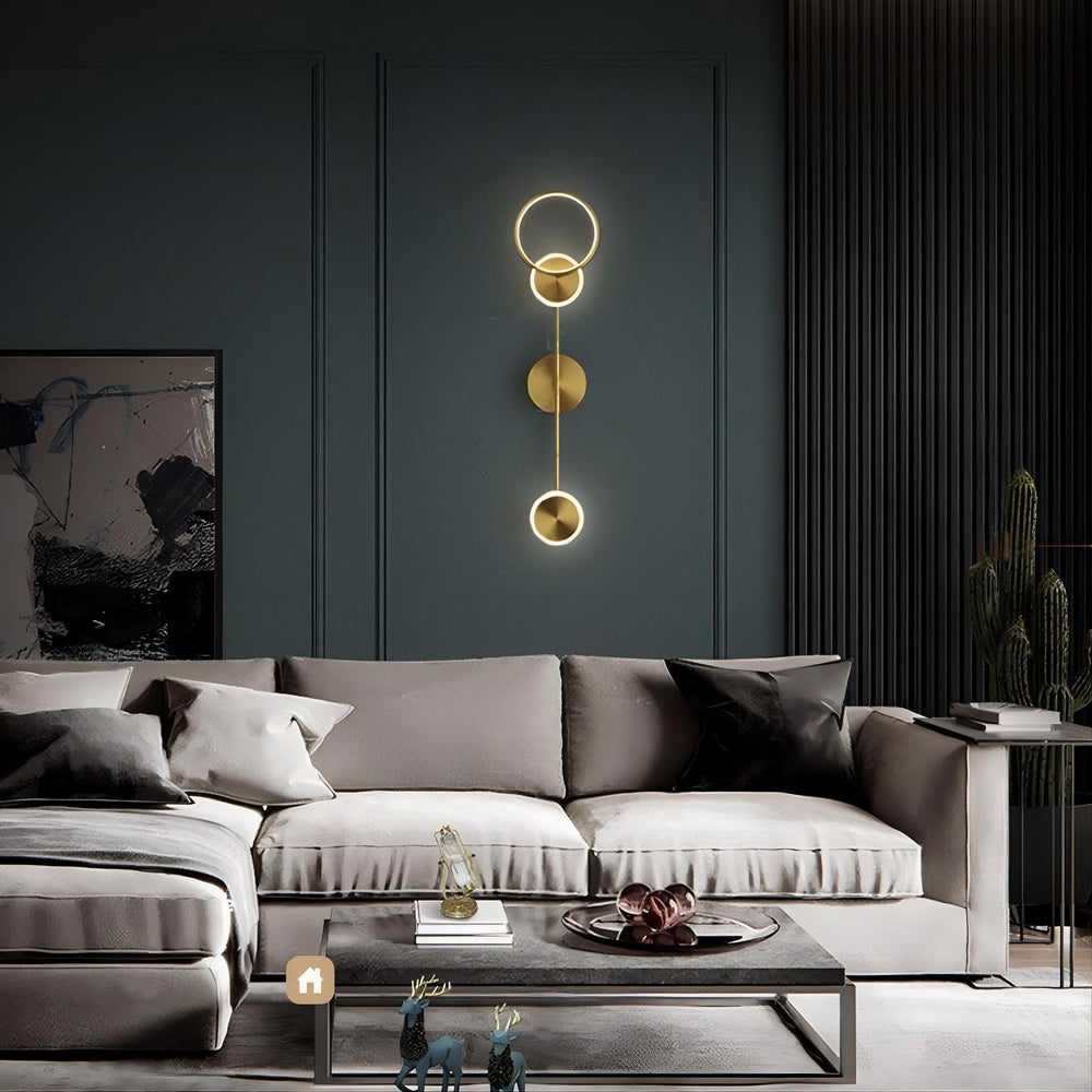 AMBER Wall Light by Lampadom - scale reference