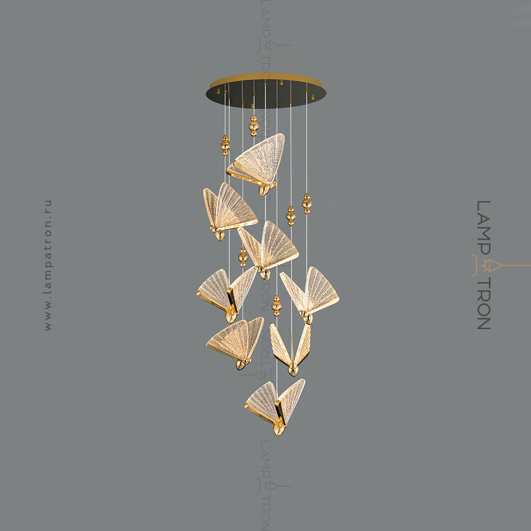 AMELIS Pendant by Lampadom - side view