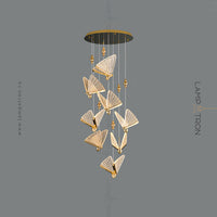 AMELIS Pendant by Lampadom - side view