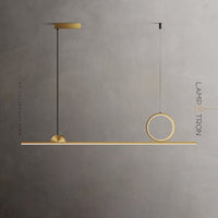 AMRAM B Linear Chandelier