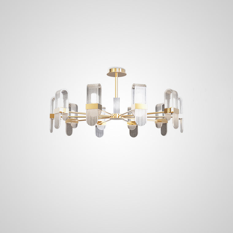ANABEL ONE Chandelier by Lampadom - scale reference