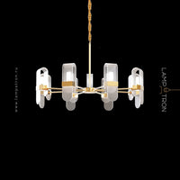 ANABEL ONE Chandelier by Lampadom - side view