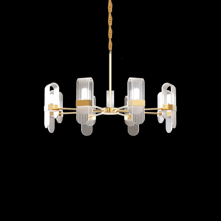 ANABEL ONE Chandelier by Lampadom - top view