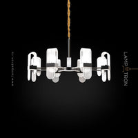 ANABEL ONE Chandelier by Lampadom - close-up