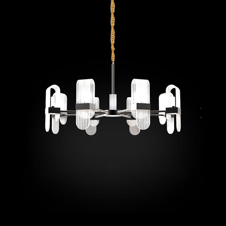 ANABEL ONE Chandelier by Lampadom - side view