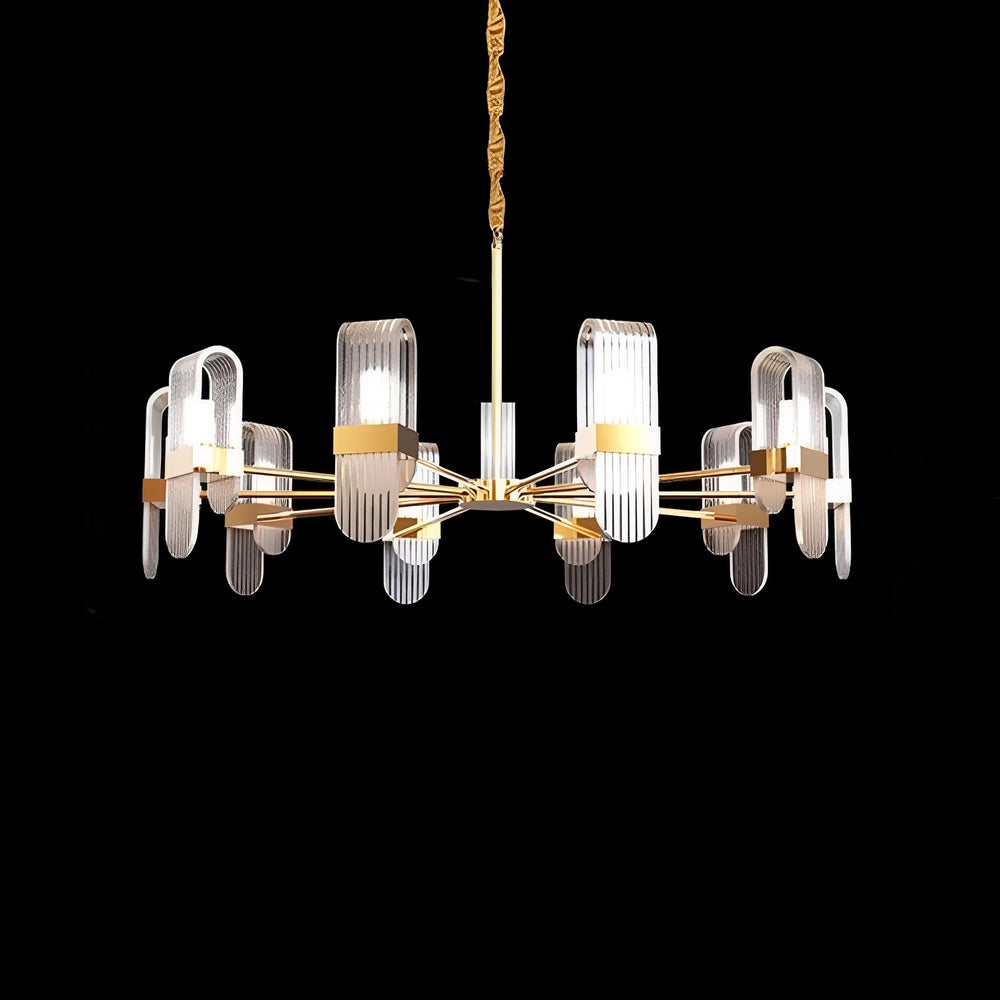 ANABEL ONE Chandelier by Lampadom - scale reference