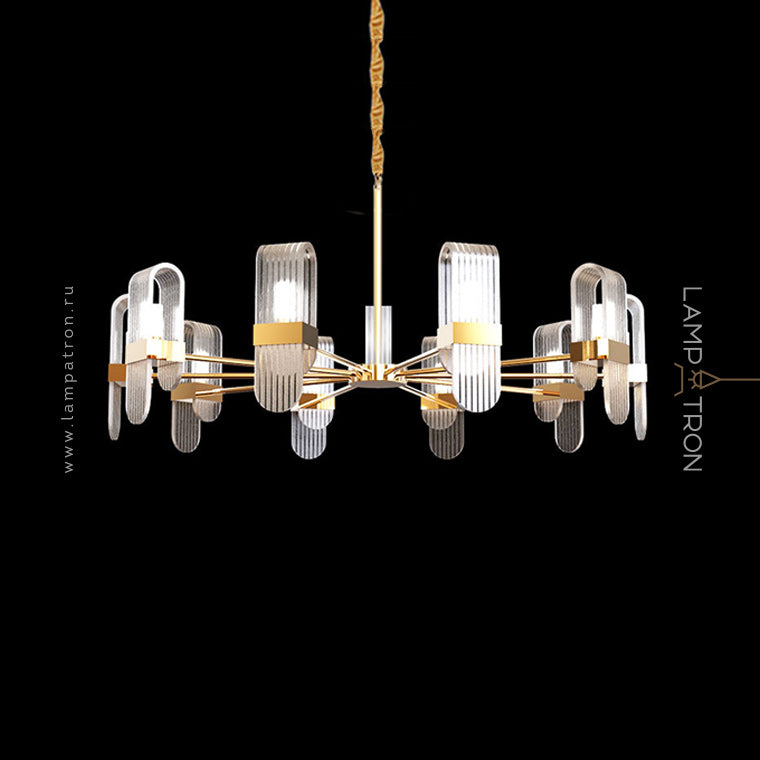ANABEL ONE Chandelier by Lampadom - detail view