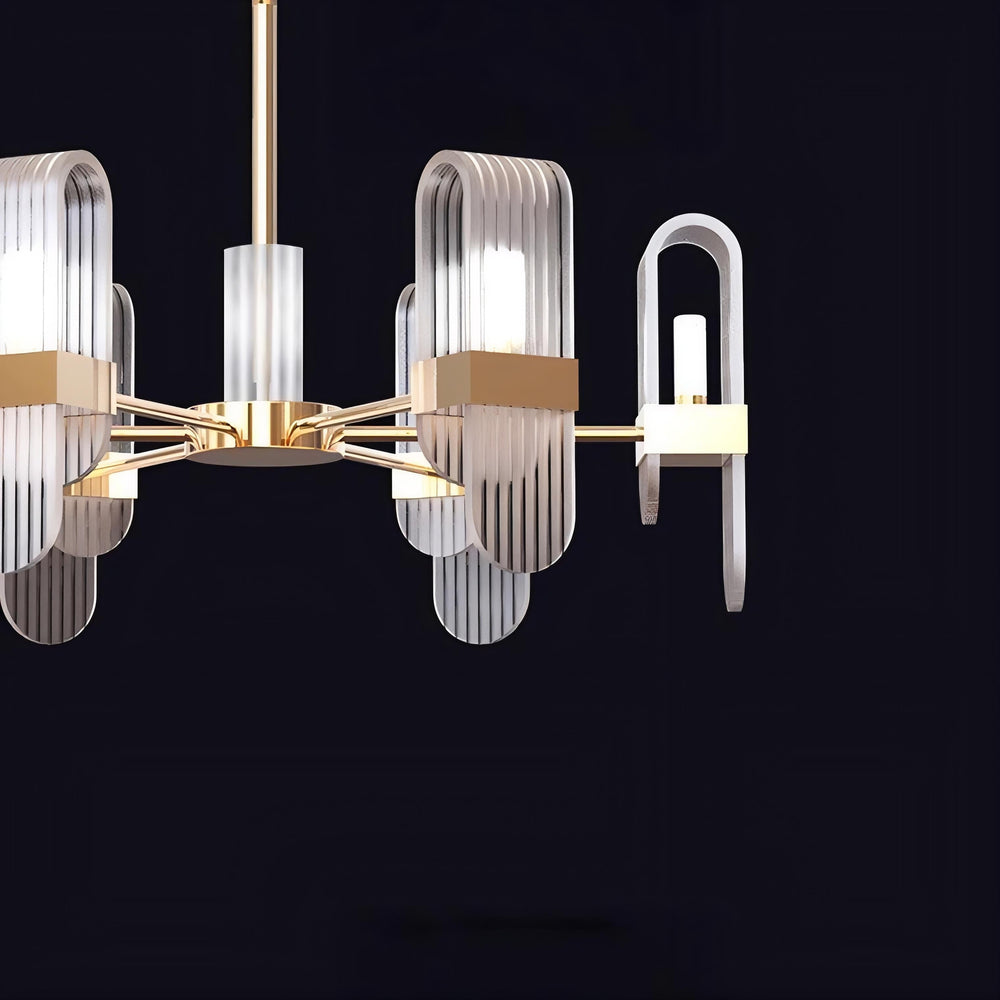 ANABEL ONE Chandelier by Lampadom - scale reference