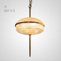 AMPLE Pendant by Lampadom - side view