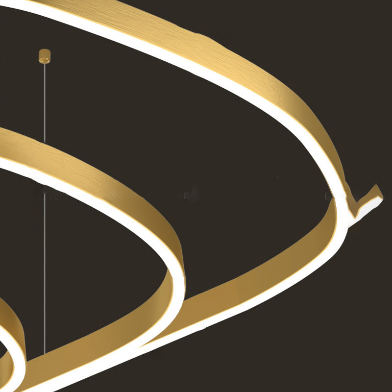 ANDANTE Ring Chandelier by Lampadom - detail view