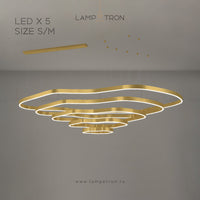 ANDANTE Ring Chandelier by Lampadom - ambient shot