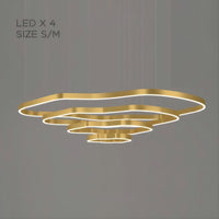 ANDANTE Ring Chandelier by Lampadom - ambient shot