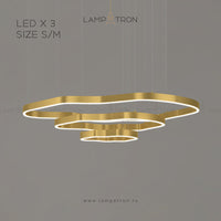 ANDANTE Ring Chandelier by Lampadom - close-up