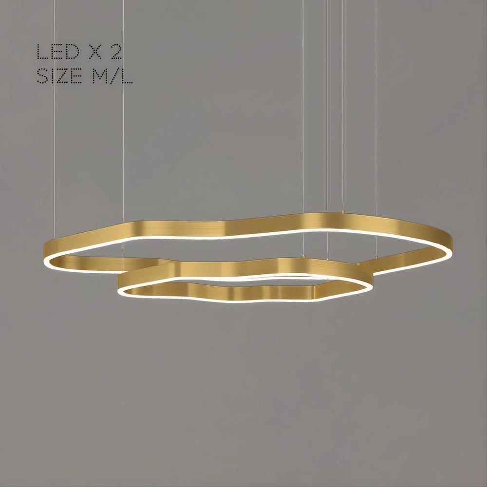 ANDANTE Ring Chandelier by Lampadom - detail view