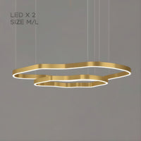 ANDANTE Ring Chandelier by Lampadom - detail view