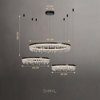 ANDRUS Ring Chandelier by Lampadom - top view