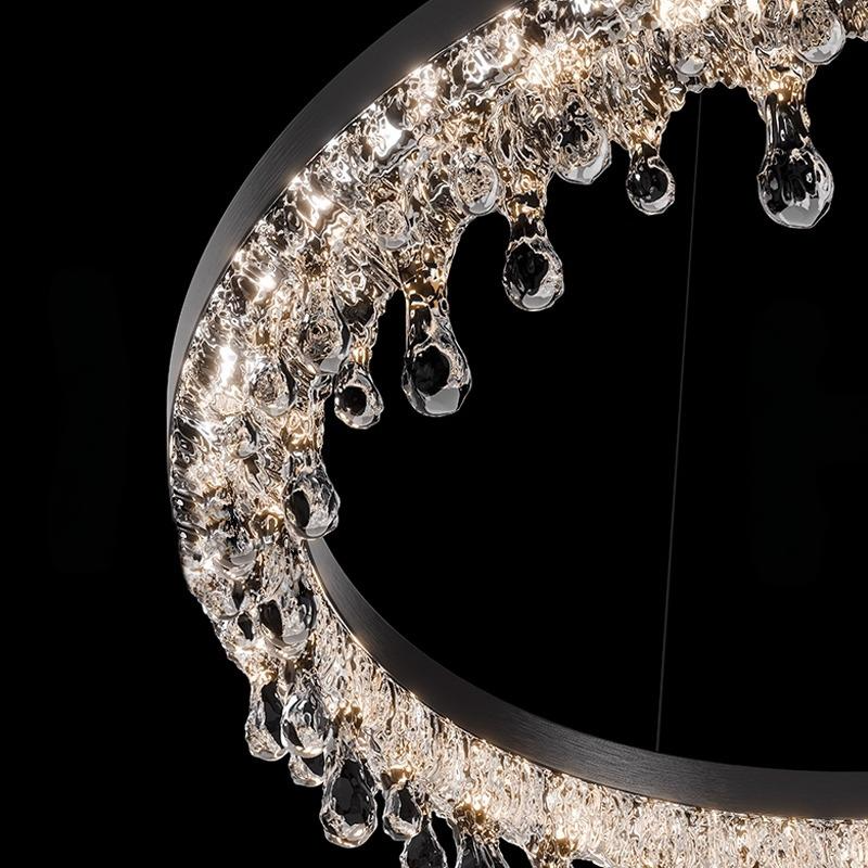 ANDRUS Ring Chandelier by Lampadom - scale reference