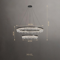 ANDRUS Ring Chandelier by Lampadom - detail view