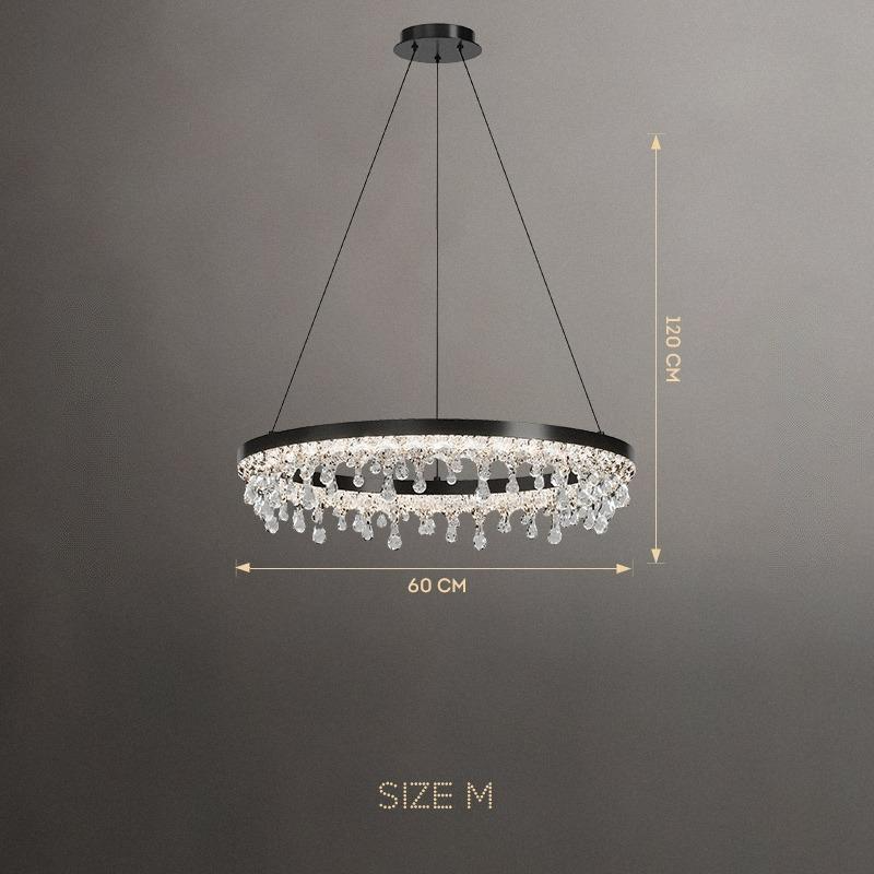 ANDRUS Ring Chandelier by Lampadom - top view